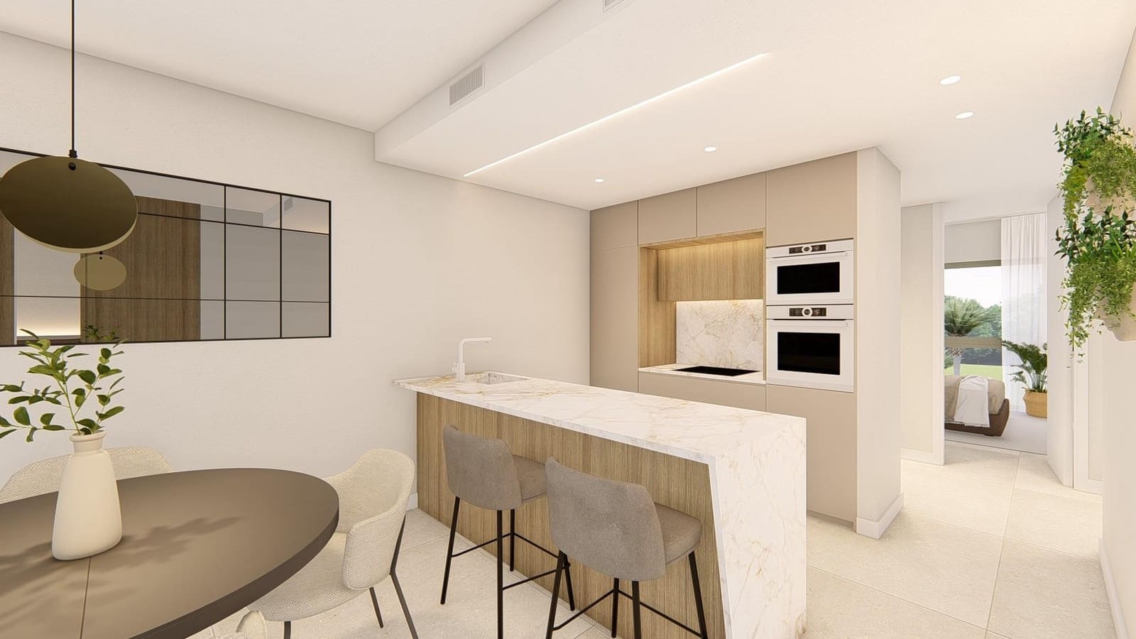 2 sovrum Takvåning till salu i Los Alcazares med pool garage - 394 000 € (Ref: 10004893)