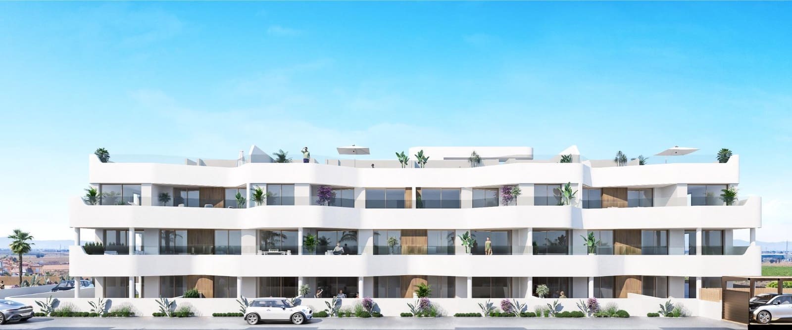 Apartamento de 2 habitaciones en Los Alcázares en venta con piscina garaje - 269.000 € (Ref: 10039452)