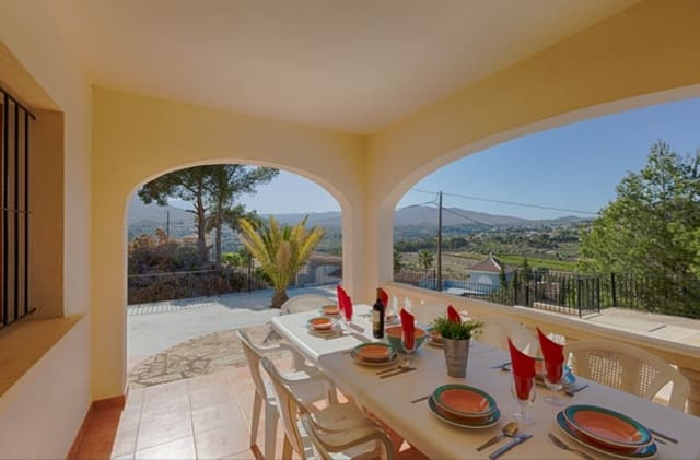 3 chambre Villa/Maison à vendre à Pueblo, Calpe / Calp avec piscine - 435 000 € (Ref: 10039487)