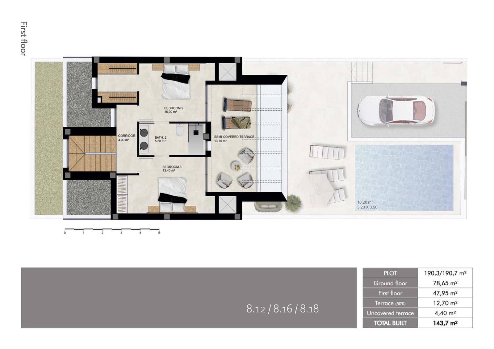 3 sovrum Hus till salu i Dolores med pool garage - 415 000 € (Ref: 10039526)
