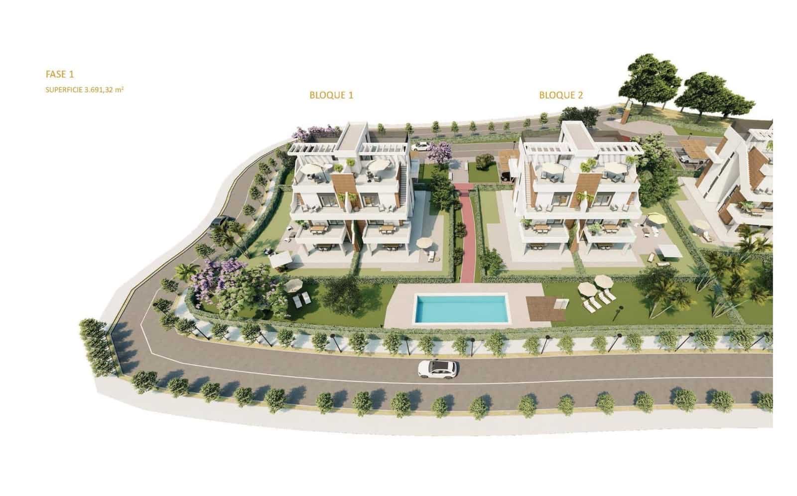 2 camera da letto Appartamento in vendita in Hacienda del Alamo con piscina garage - 234.900 € (Rif: 10039531)