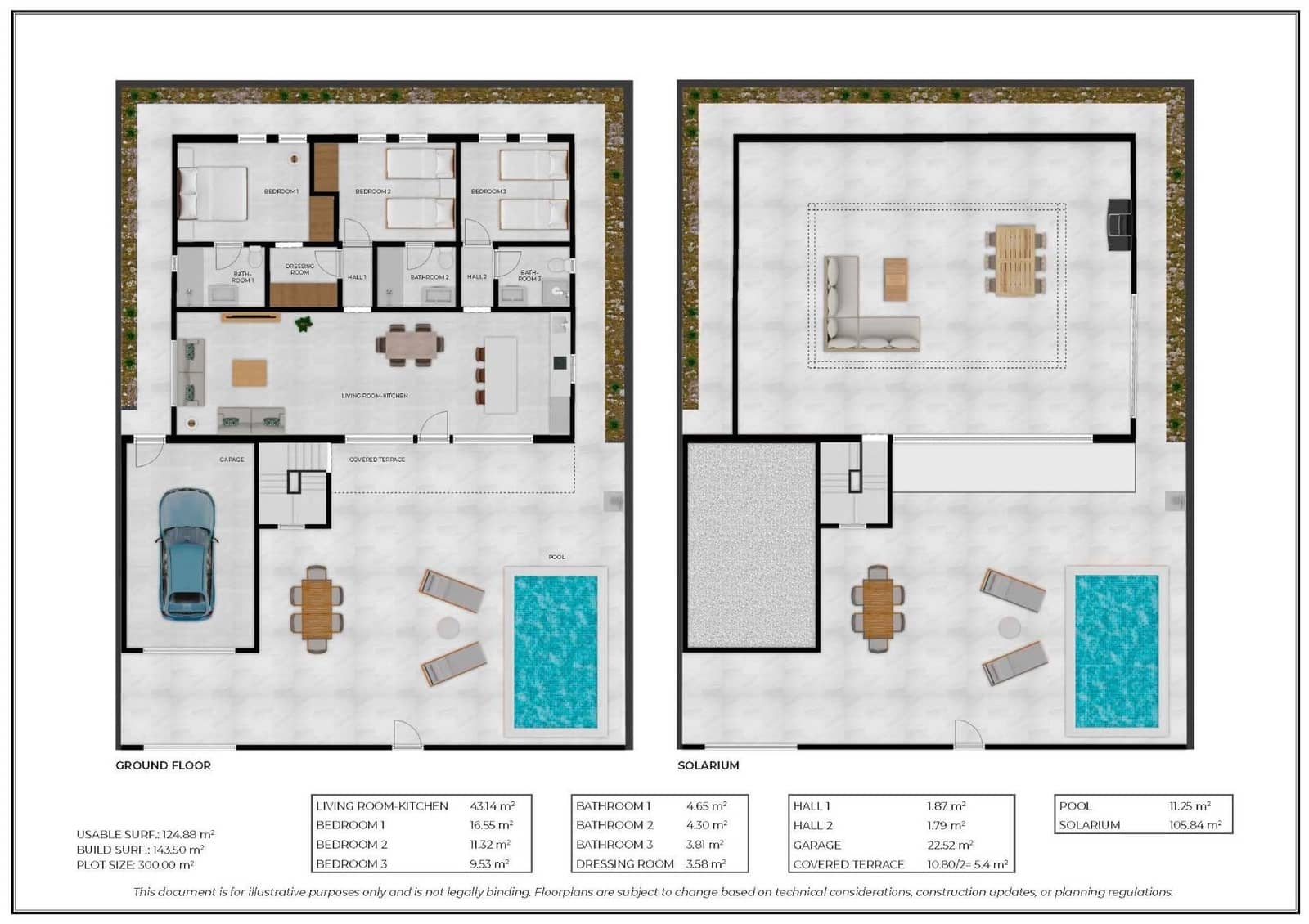 3 chambre Villa/Maison à vendre à La Pinilla avec piscine - 379 845 € (Ref: 10039546)