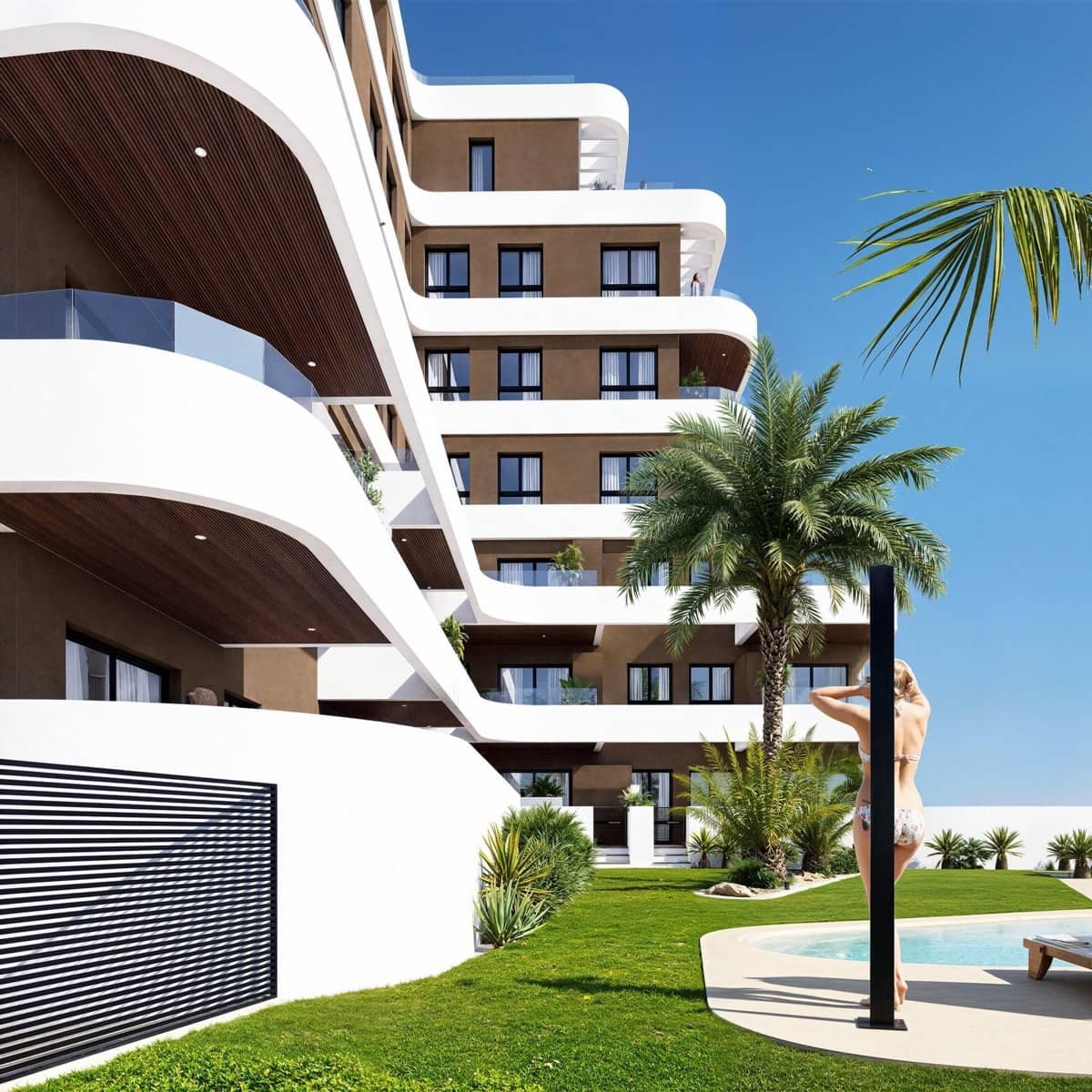 2 slaapkamer Appartement te koop in Guardamar del Segura met zwembad garage - € 305.000 (Ref: 10039556)