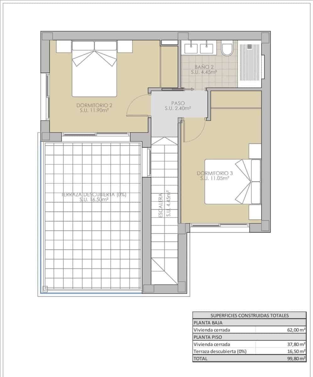 3 bedroom Villa for sale in Vistabella with pool garage - € 416,900 (Ref: 10039572)