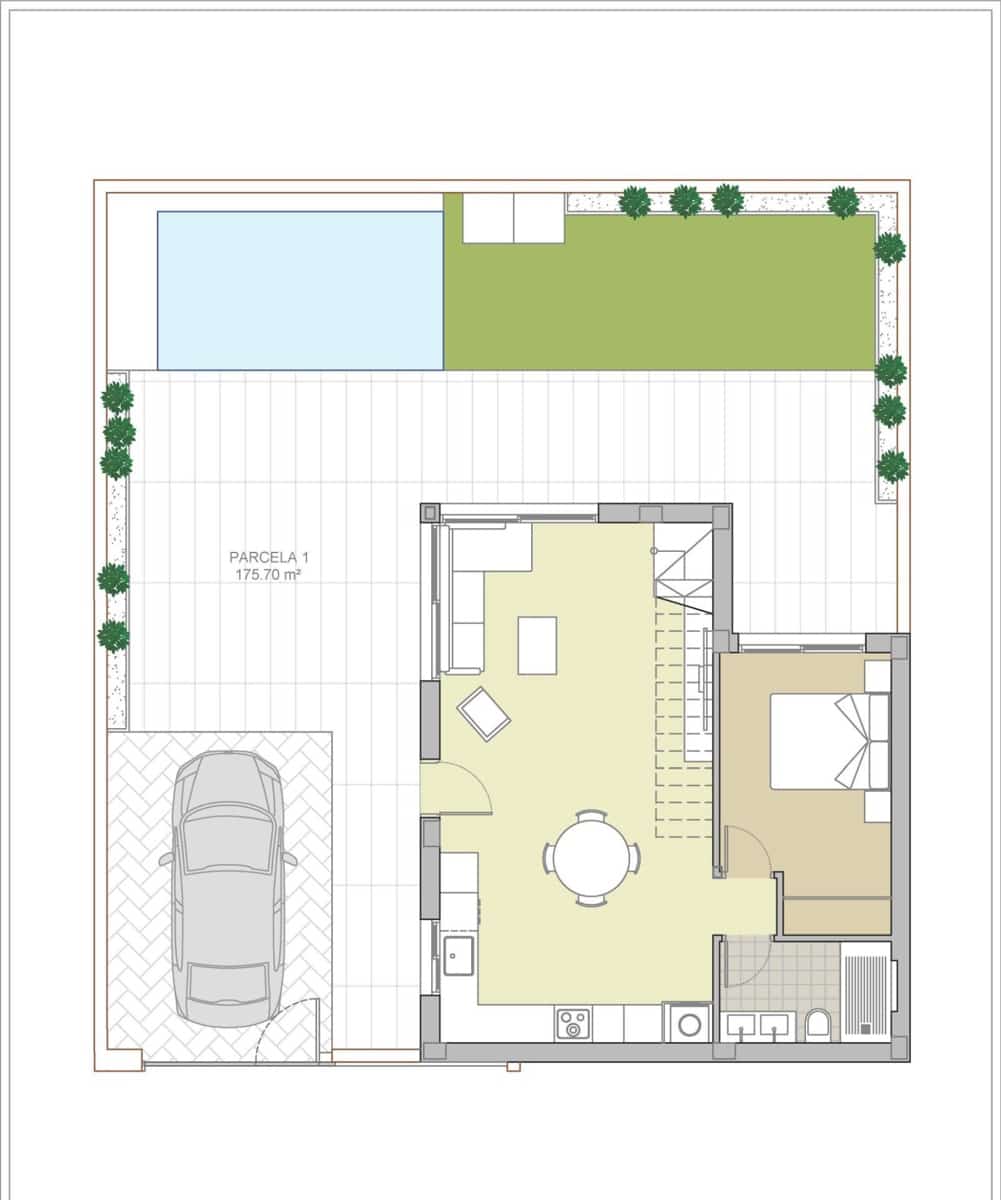 3 bedroom Villa for sale in Vistabella with pool garage - € 416,900 (Ref: 10039572)