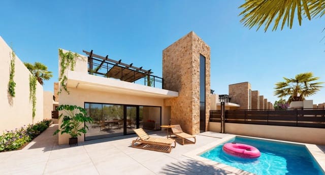 3 chambre Villa/Maison à vendre à La Pinilla, Fuente Alamo de Murcia avec piscine - 274 780 € (Ref: 10039581)