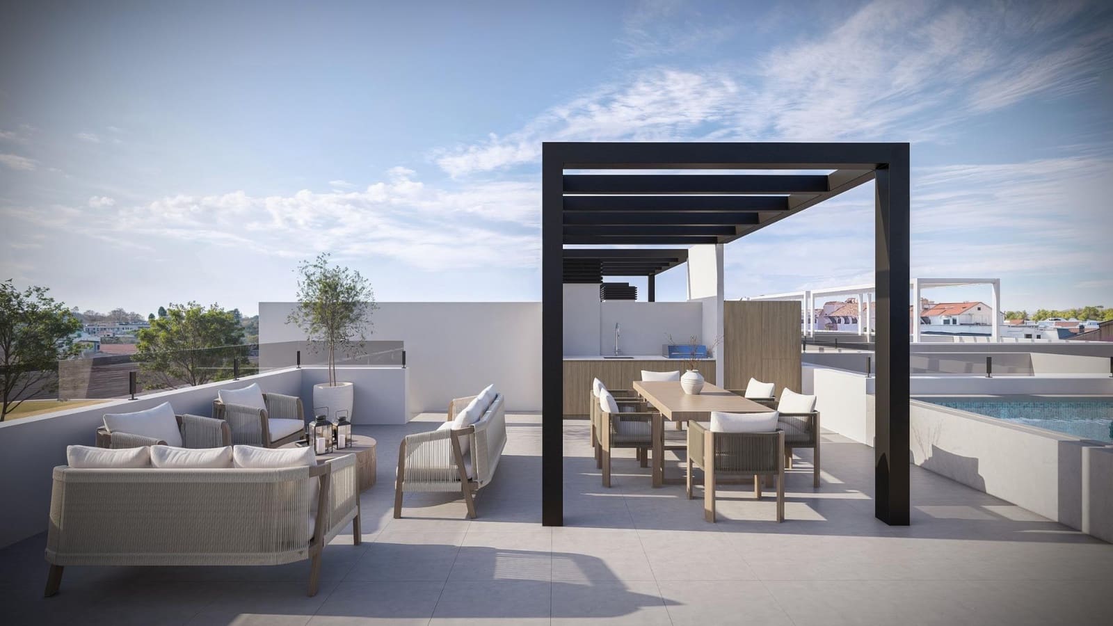 2 makuuhuone Bungalow myytävänä paikassa San Pedro del Pinatar mukana uima-altaan 
autotalli - 279 000 € (Ref: 10039591)