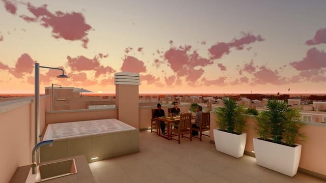 3 slaapkamer Bungalow te koop in Pilar de la Horadada ciudad, Pilar de la Horadada met zwembad garage - € 349.900 (Ref: 10039604)