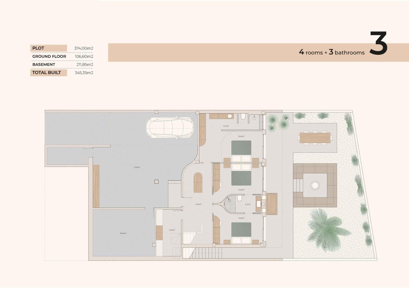 4 sovrum Villa till salu i Algorfa med pool garage - 840 000 € (Ref: 10039620)