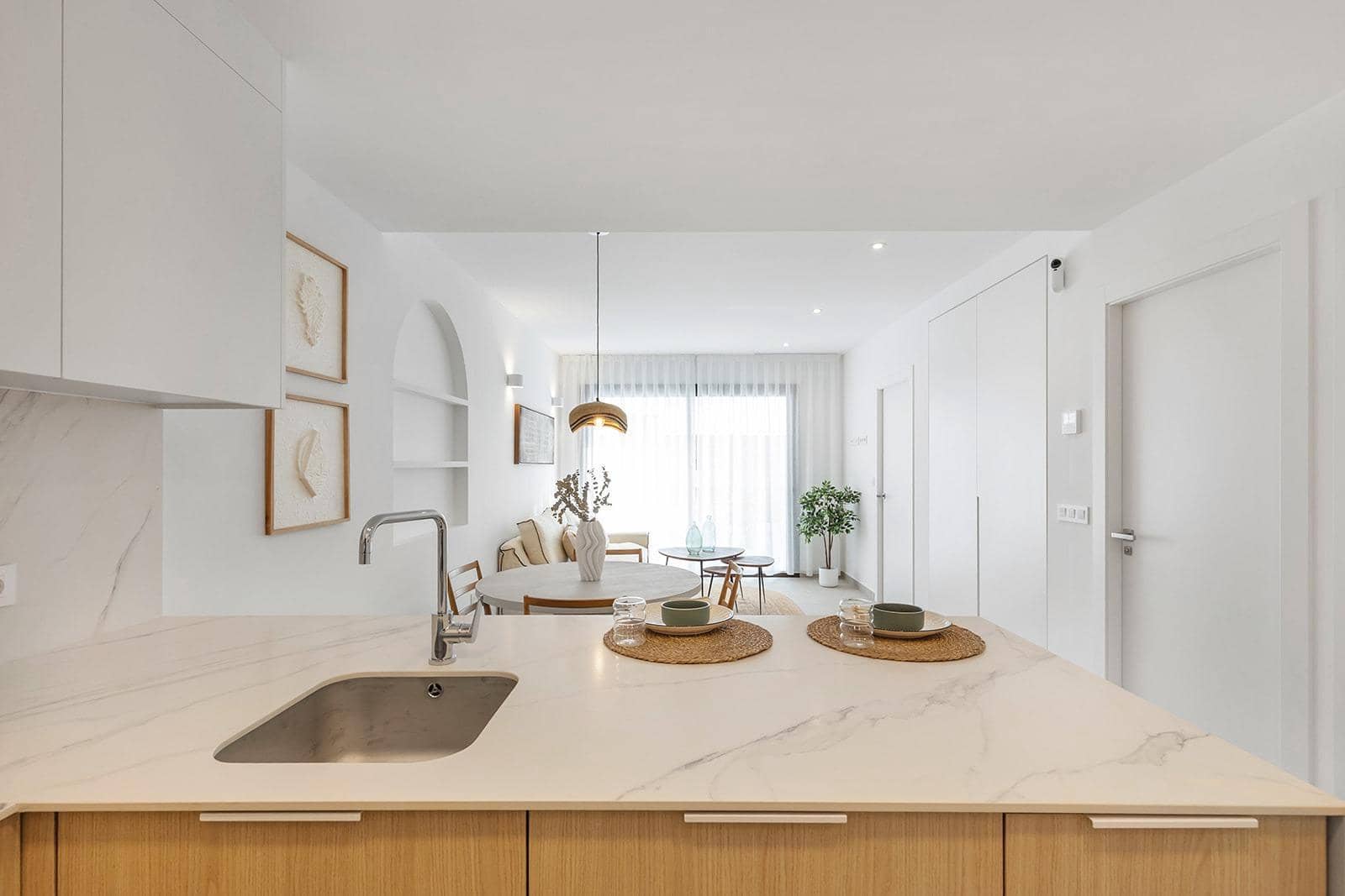 2 chambre Penthouse à vendre à Los Alcazares avec piscine garage - 399 900 € (Ref: 10039625)