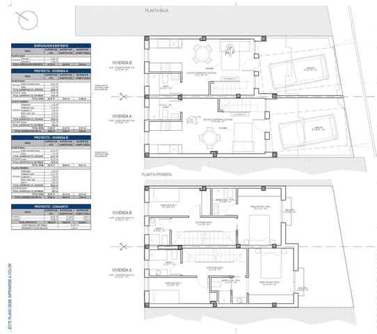 Adosado de 2 habitaciones en La Azohia, Cartagena en venta - 275.000 € (Ref: 10039641)