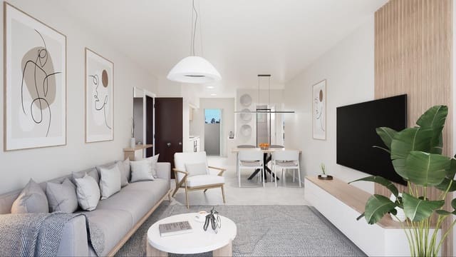 2 soverom Bungalow til salgs i Torre de la Horadada, Pilar de la Horadada med svømmebasseng garasje - € 369 900 (Ref: 10039693)