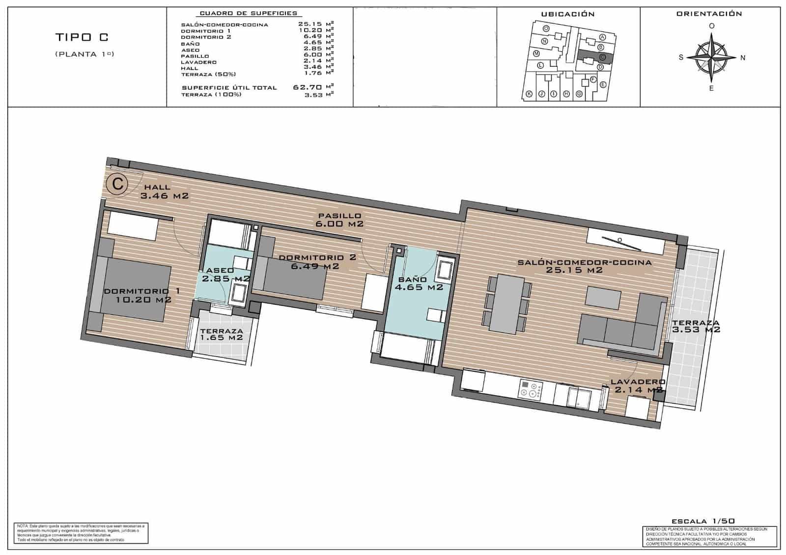 2 sypialnia Apartament na sprzedaż w Algorfa z basenem - 169 229 € (Ref: 10039716)