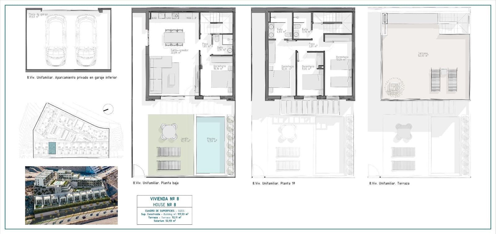 4 sypialnia Willa na sprzedaż w Aguilas z basenem garażem - 405 000 € (Ref: 10039763)