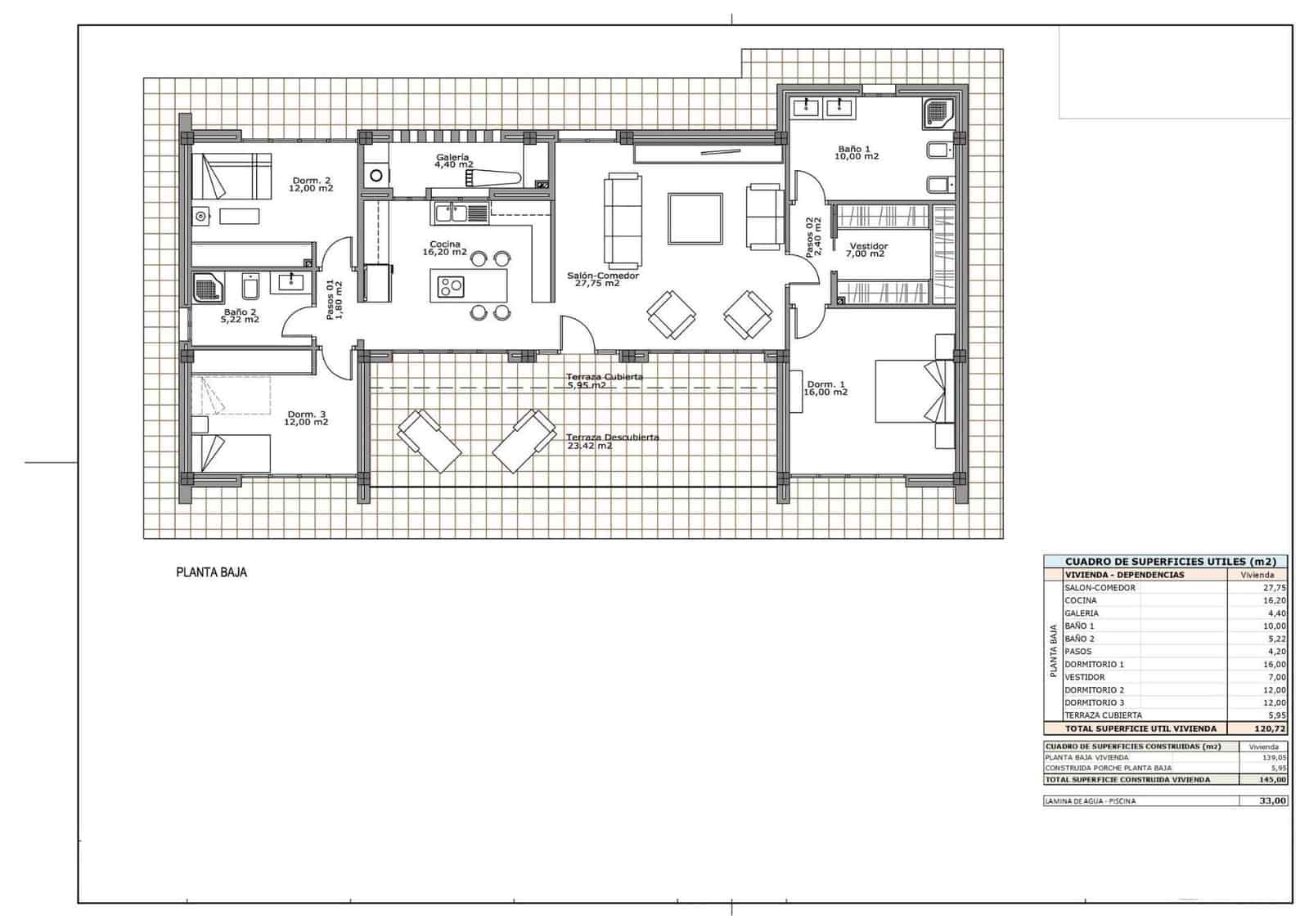 3 quarto Moradia para venda em Pinoso com piscina garagem - 398 000 € (Ref: 10039771)