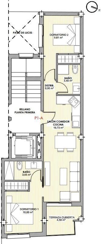 2 quarto Apartamento para venda em Torrevieja com piscina - 259 000 € (Ref: 10039880)