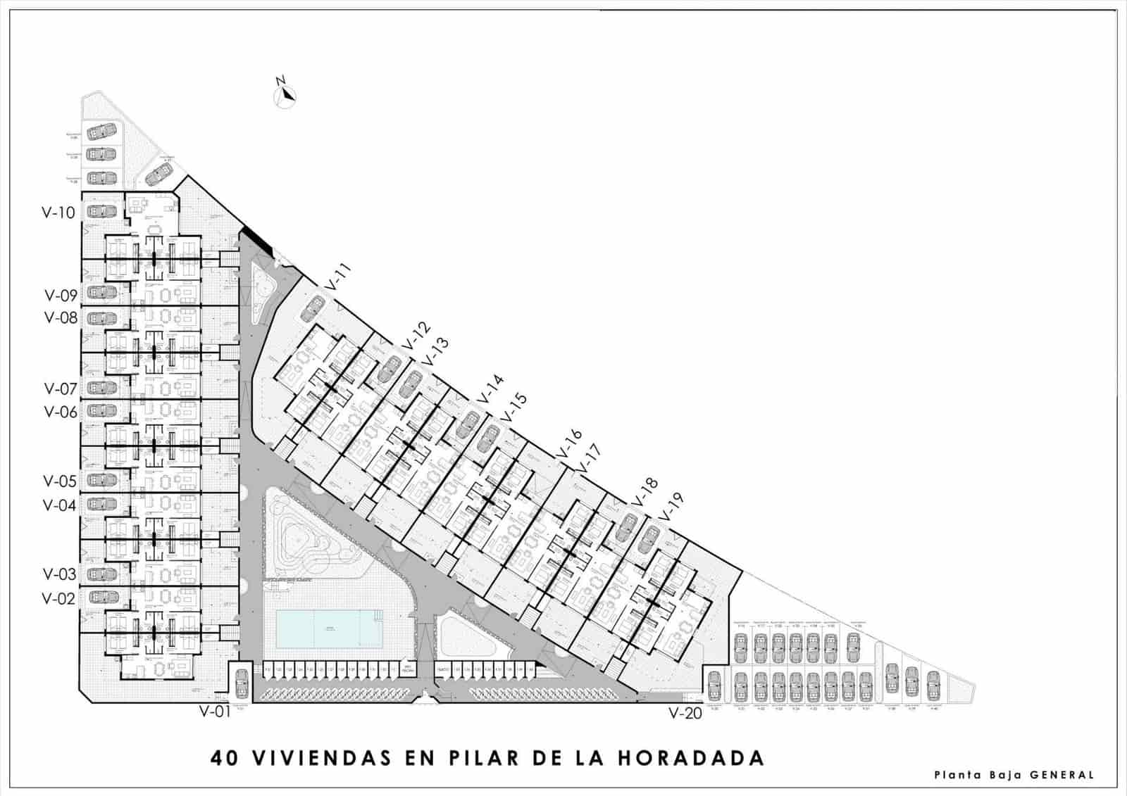 2 sovrum Bungalow till salu i Pilar de la Horadada med pool garage - 265 000 € (Ref: 10039884)