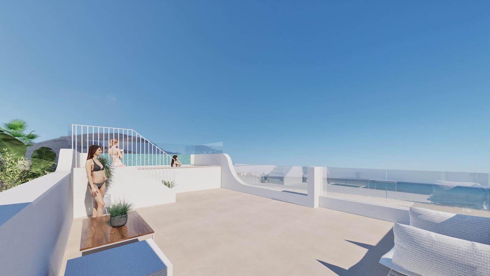 2 chambre Bungalow à vendre à Pilar de la Horadada avec piscine garage - 339 000 € (Ref: 10040303)