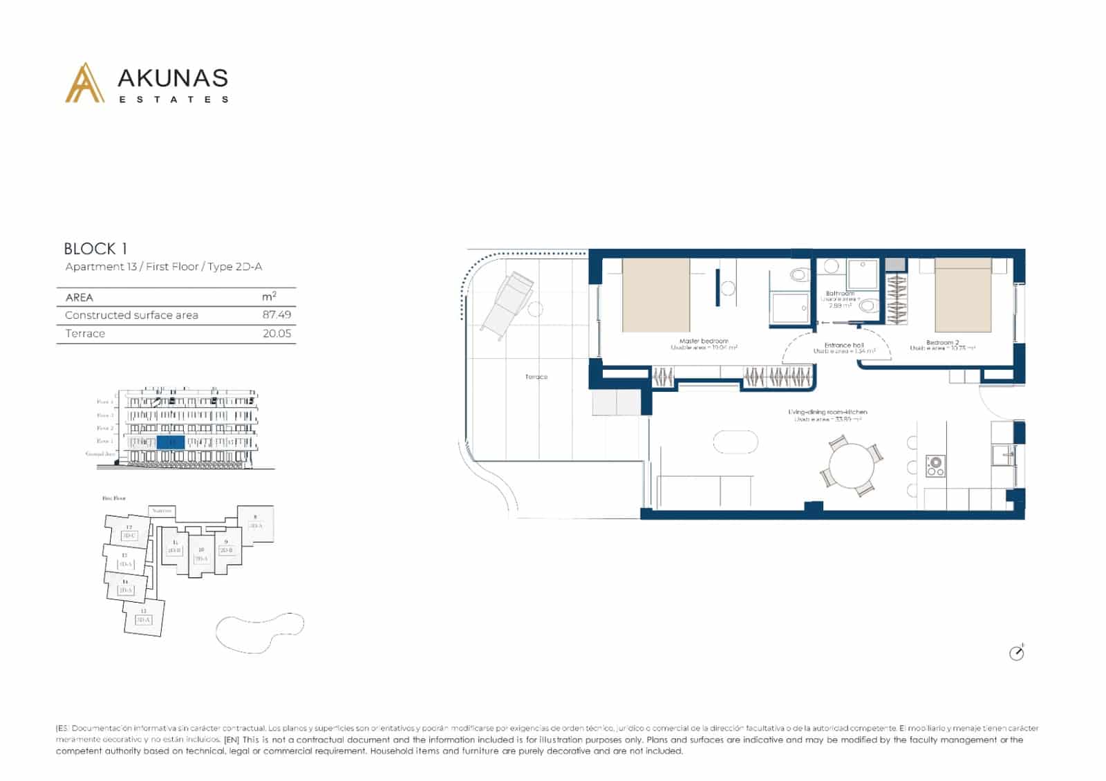 2 bedroom Apartment for sale in El Valle Golf Resort with pool garage - € 315,000 (Ref: 10068109)