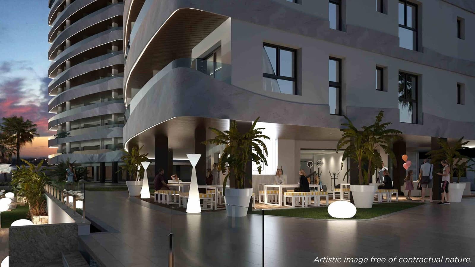 2 slaapkamer Appartement te koop in La Manga del Mar Menor met zwembad garage - € 449.000 (Ref: 10101531)
