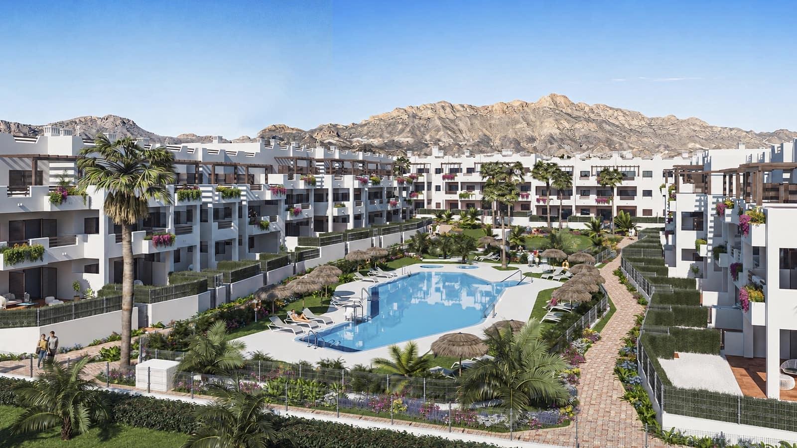 2 soveværelse Penthouse til salg i Pulpi med swimmingpool garage - € 237.000 (Ref: 10129460)
