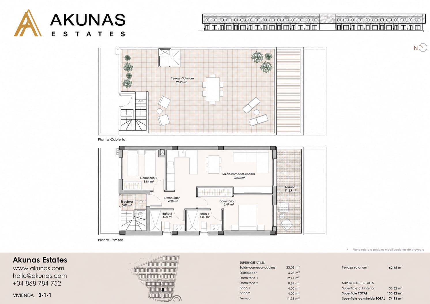 Ático de 2 habitaciones en Pulpí en venta con piscina garaje - 219.000 € (Ref: 10132760)