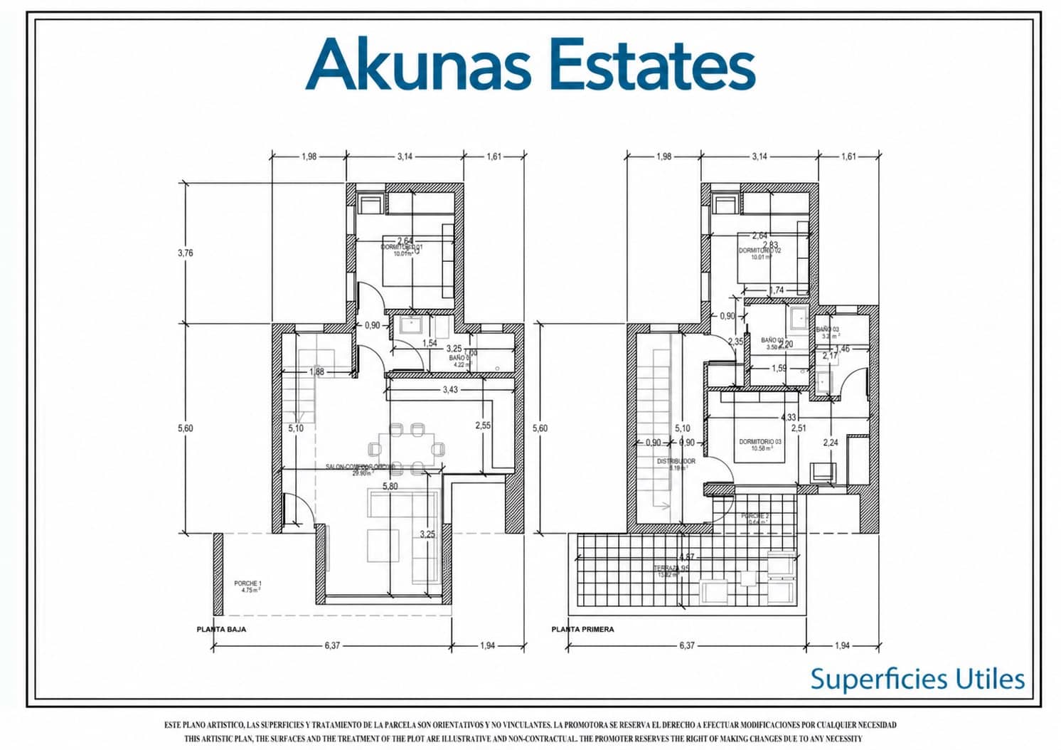 3 sovrum Villa till salu i Estrella de Mar med pool garage - 384 000 € (Ref: 10159563)