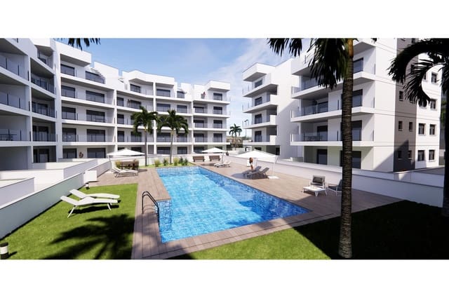 2 slaapkamer Appartement te koop in Los Narejos, Los Alcázares met zwembad - € 268.000 (Ref: 8429230)