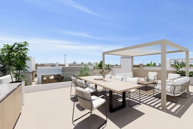 3 Zimmer Villa zu verkaufen in Las Lomas de Rame - Bahía Bella, Los Alcázares mit Pool Garage - 489.000 € (Ref: 8859585)