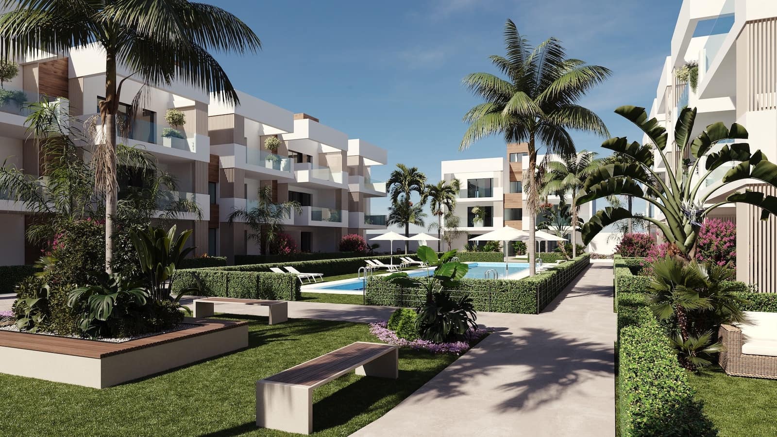 2 slaapkamer Penthouse te koop in San Pedro del Pinatar met zwembad garage - € 264.000 (Ref: 8946091)