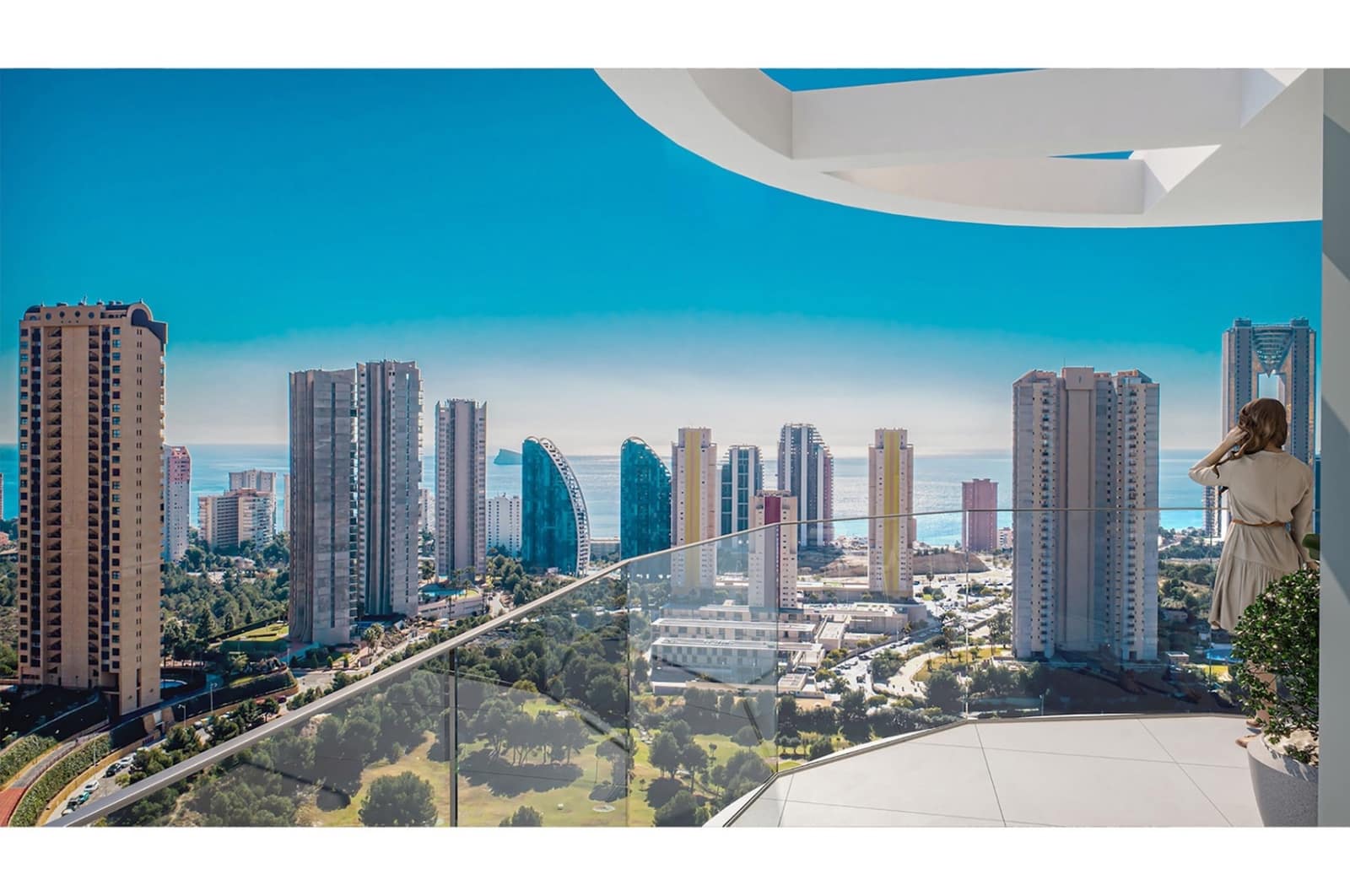 3 sovrum Lägenhet till salu i Benidorm med pool - 558 000 € (Ref: 9001400)