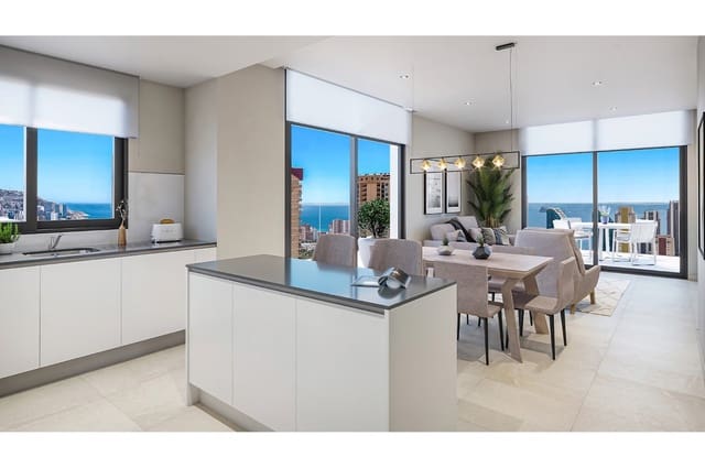 3 sovrum Lägenhet till salu i Foietes, Benidorm med pool - 558 000 € (Ref: 9001400)