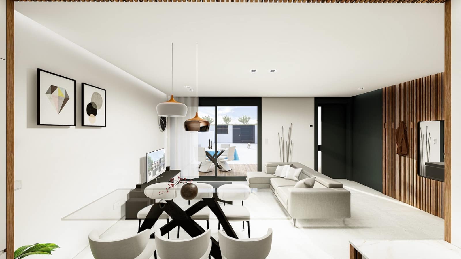 3 sovrum Hus till salu i Pilar de la Horadada med pool - 385 000 € (Ref: 9001453)