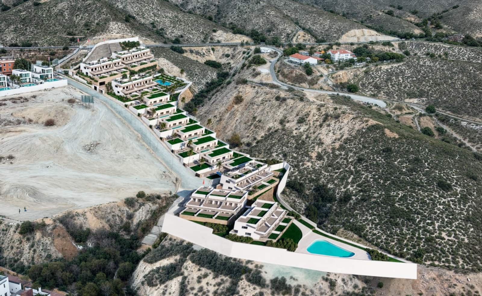 3 soverom Leilighet til salgs i Finestrat med svømmebasseng garasje - € 399 000 (Ref: 9001466)