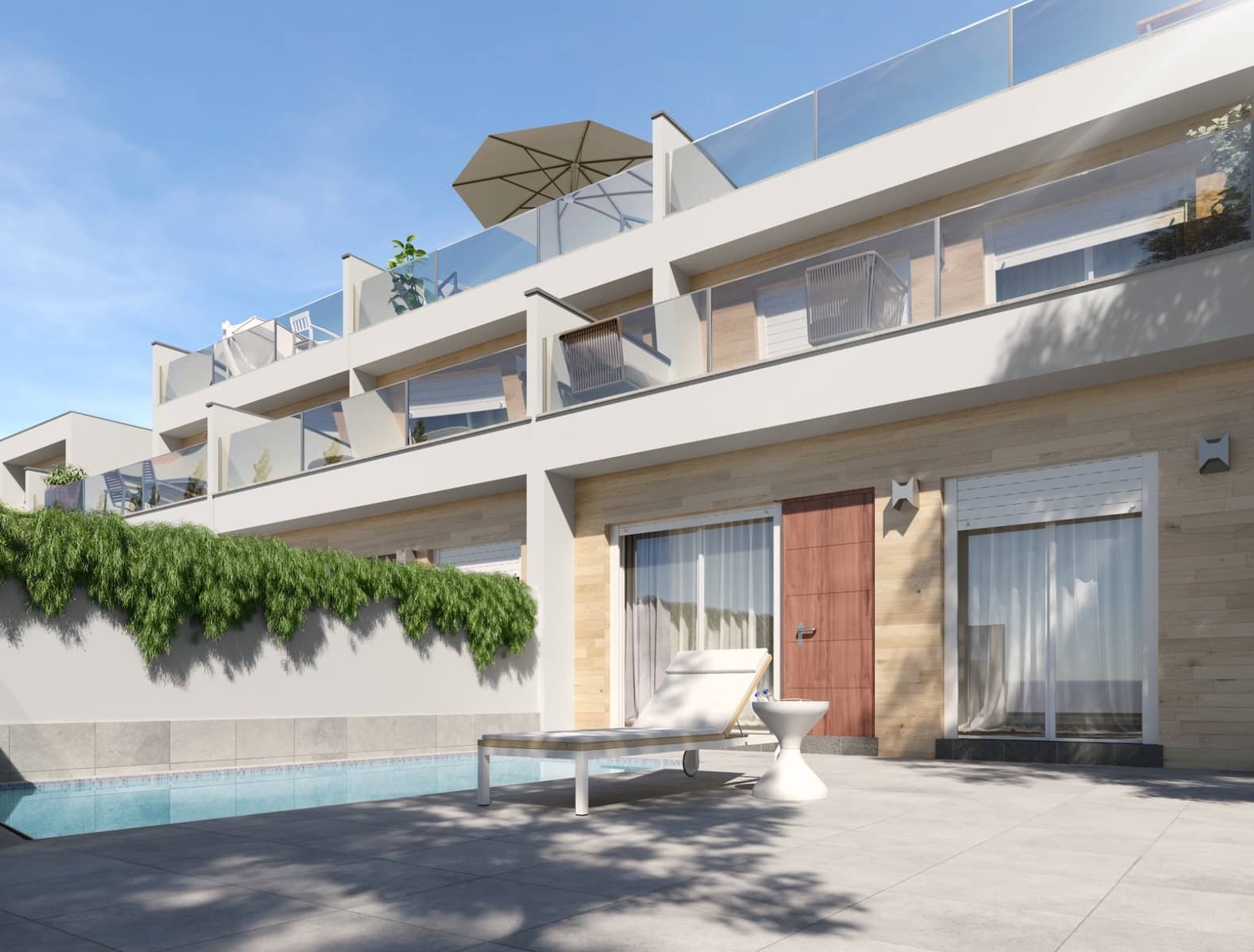 3 chambre Maison de Ville à vendre à San Pedro del Pinatar avec piscine garage - 375 000 € (Ref: 9060791)