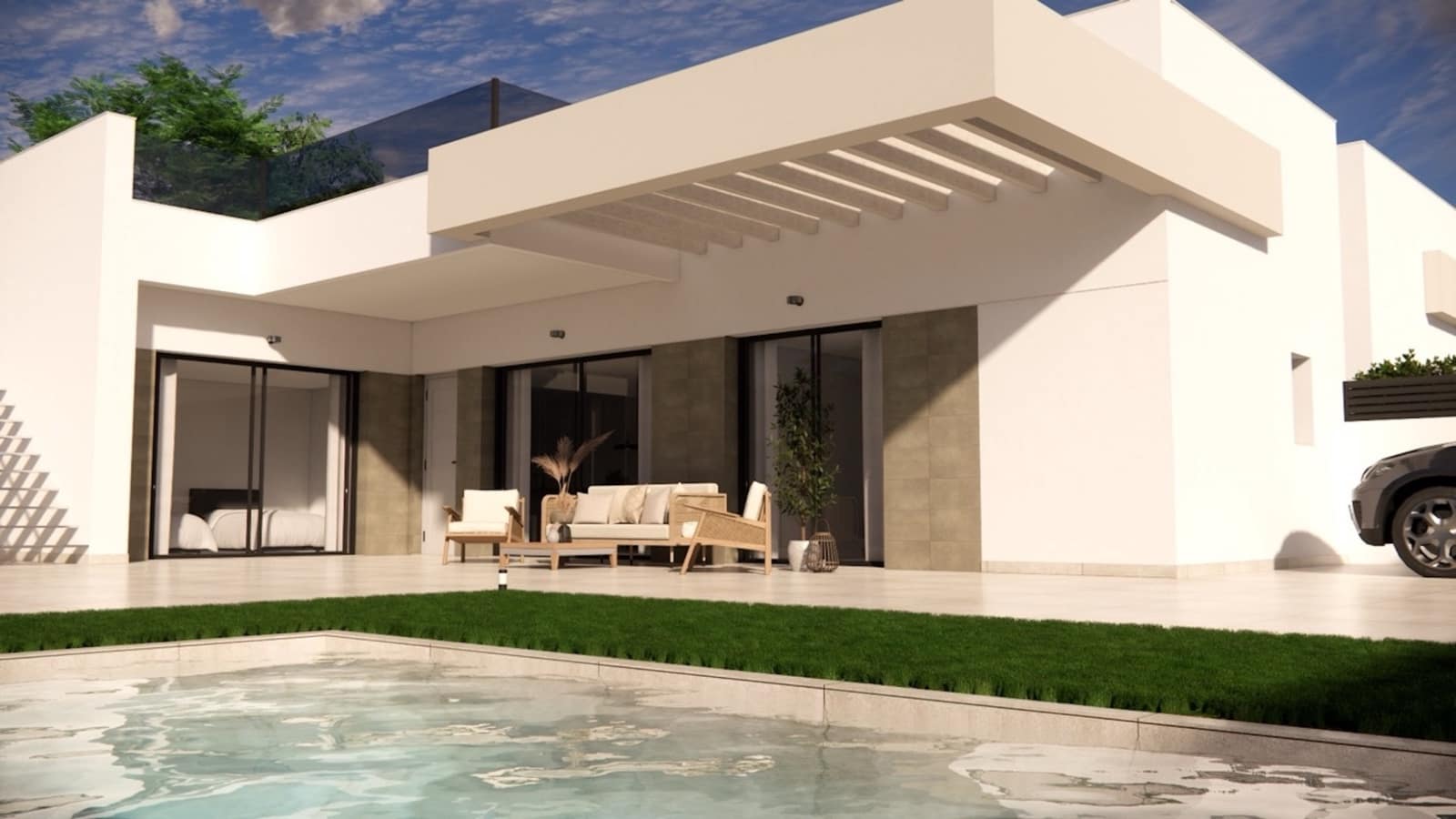 3 slaapkamer Villa te koop in Los Montesinos met zwembad garage - € 405.000 (Ref: 9060811)