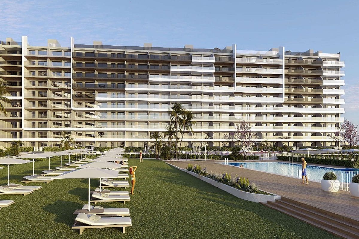 2 soveværelse Lejlighed til salg i Punta Prima med swimmingpool - € 314.000 (Ref: 9113964)