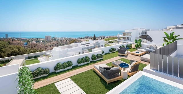 2 soveværelse Penthouse til salg i Alto de los Monteros, Marbella med swimmingpool - € 999.000 (Ref: 9124754)