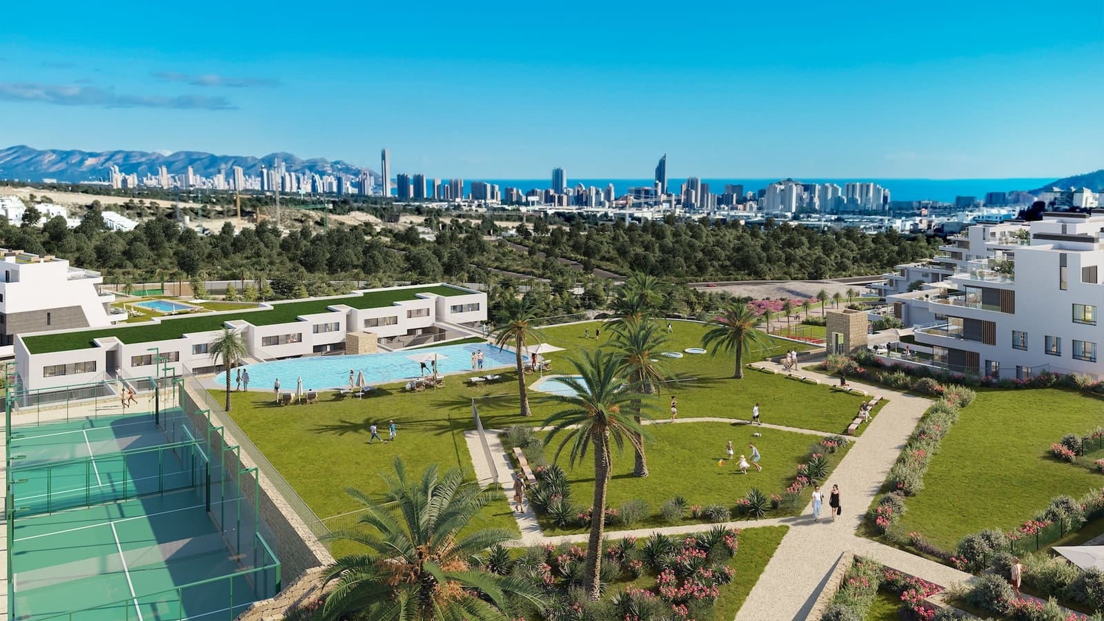 2 bedroom Apartment for sale in Finestrat with pool - € 420,000 (Ref: 9128022)