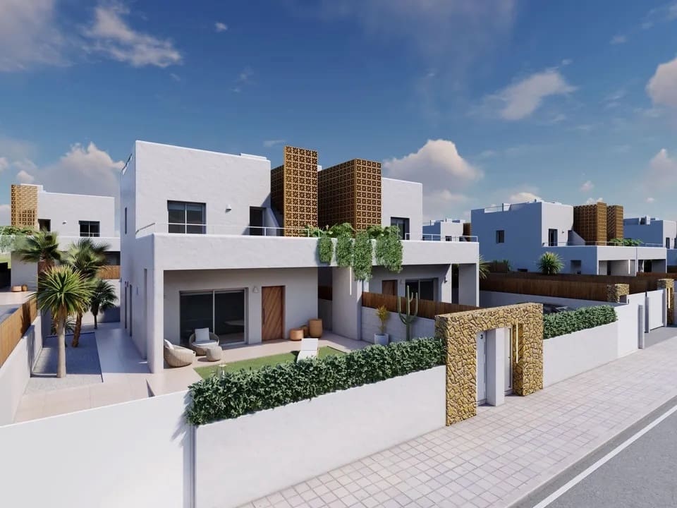 3 sypialnia Willa na sprzedaż w Pilar de la Horadada z basenem garażem - 469 000 € (Ref: 9134137)