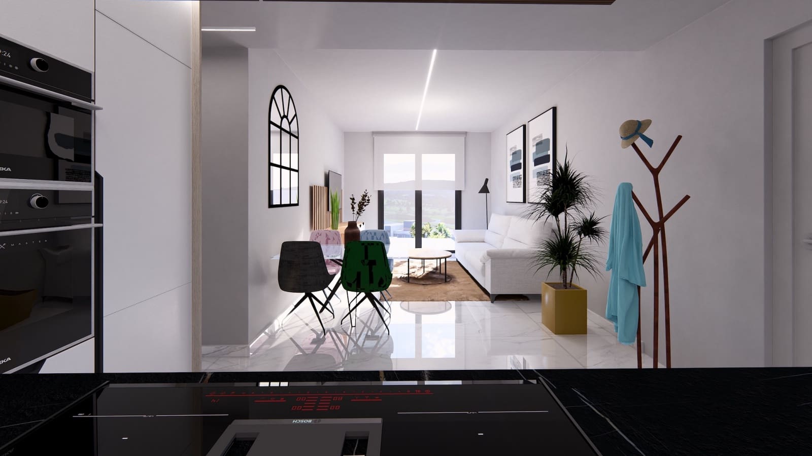 2 slaapkamer Penthouse te koop in Algorfa met zwembad garage - € 288.000 (Ref: 9148977)