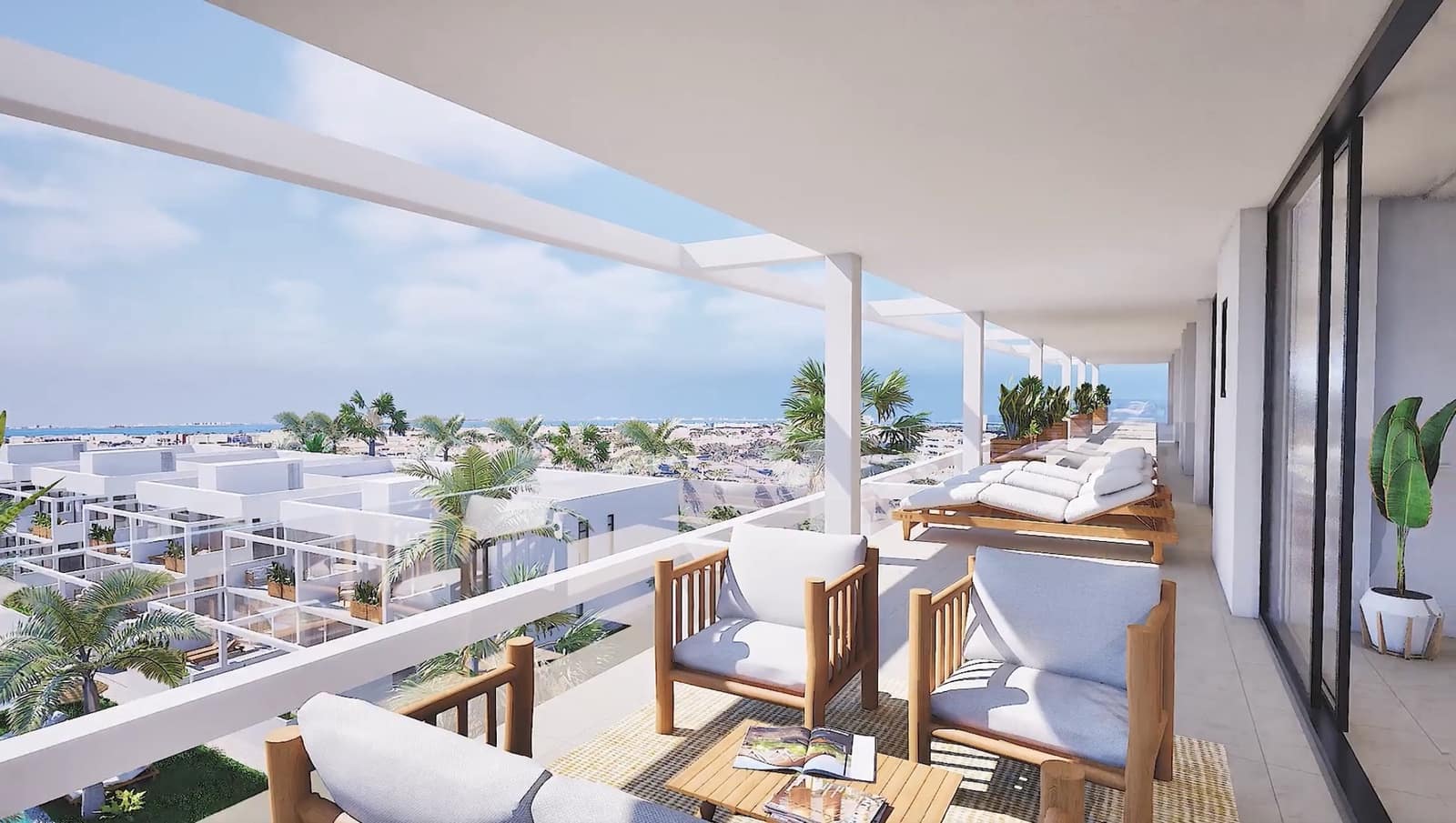 3 slaapkamer Appartement te koop in Mar de Cristal met zwembad garage - € 360.000 (Ref: 9231415)