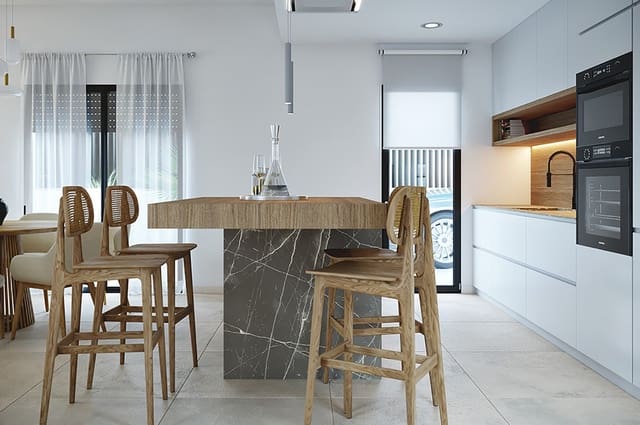 2 slaapkamer Villa te koop in Baños y Mendigo, Murcia stad met zwembad - € 375.000 (Ref: 9231432)