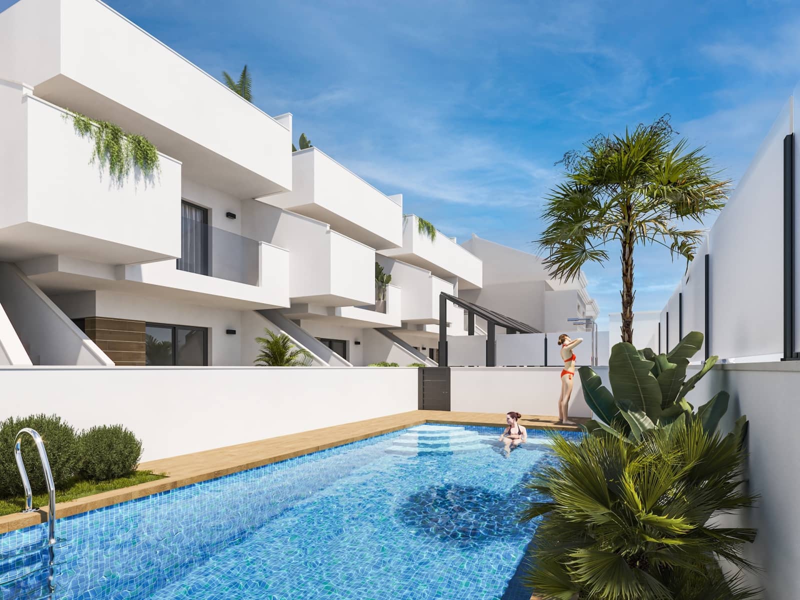 1 sovrum Lägenhet till salu i San Pedro del Pinatar med pool garage - 179 000 € (Ref: 9231471)