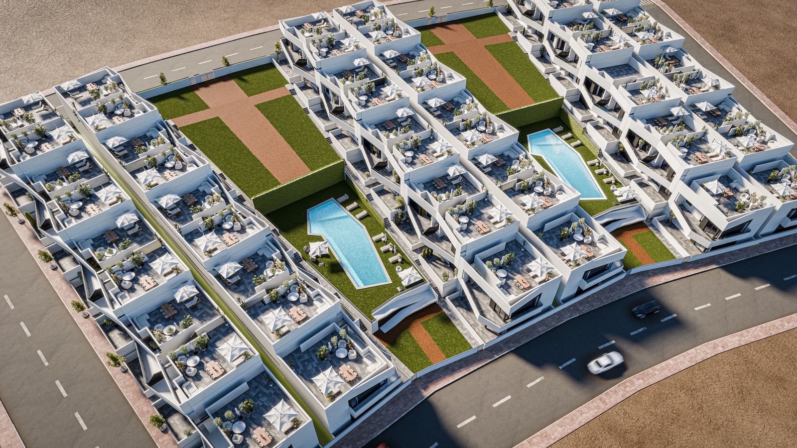 2 soveværelse Penthouse til salg i San Miguel de Salinas med swimmingpool - € 224.000 (Ref: 9231494)