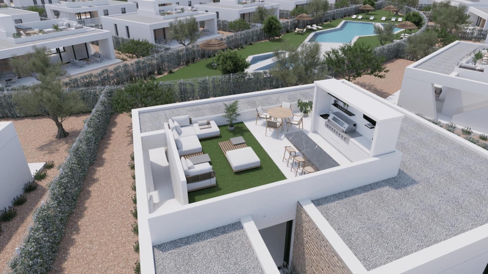 3 sovrum Villa till salu i Hacienda del Alamo med pool garage - 335 000 € (Ref: 9236097)