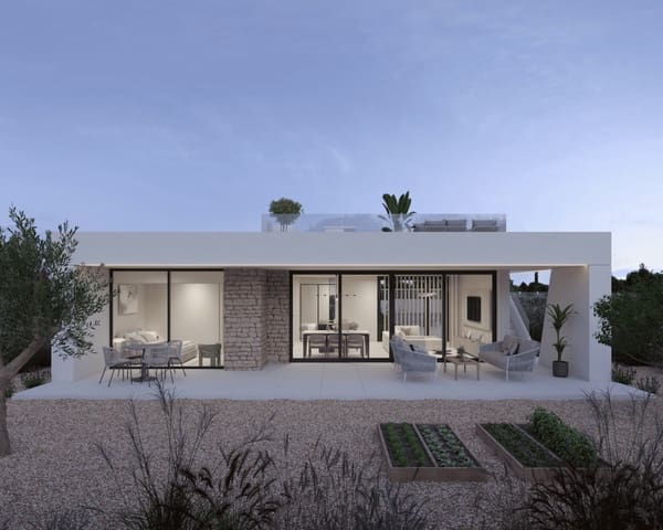 3 soveværelse Villa til salg i Hacienda del Alamo, Fuente Alamo de Murcia med swimmingpool garage - € 335.000 (Ref: 9236097)