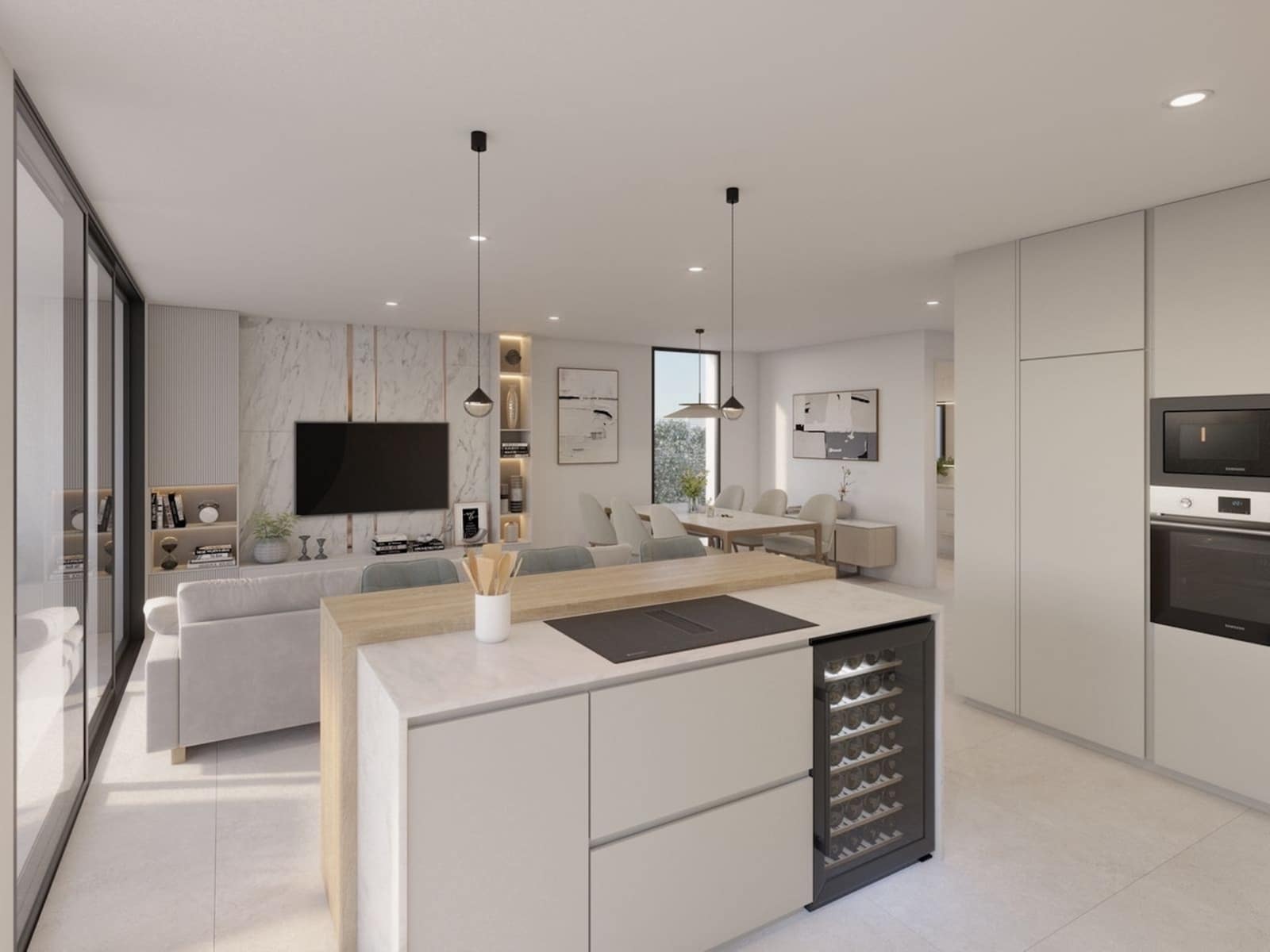 3 soveværelse Villa til salg i Hacienda del Alamo med swimmingpool garage - € 475.000 (Ref: 9236098)