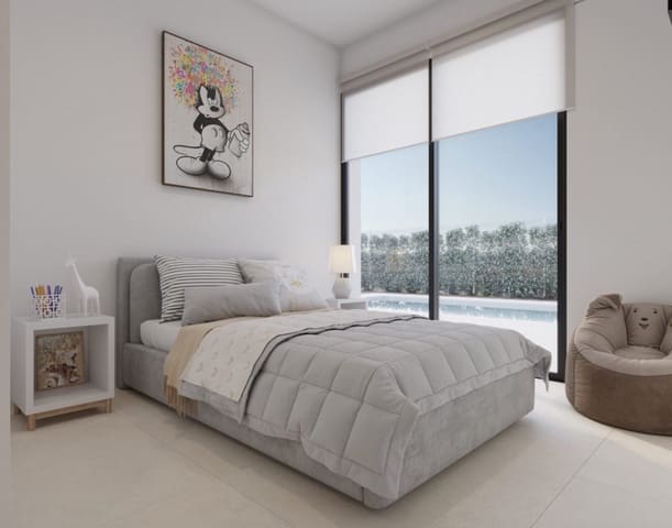 3 Zimmer Villa zu verkaufen in Hacienda del Alamo, Fuente Alamo de Murcia mit Pool Garage - 433.000 € (Ref: 9236099)