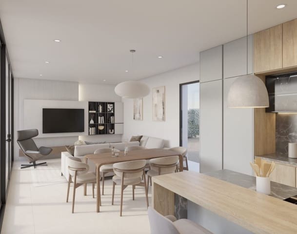 3 soveværelse Villa til salg i Hacienda del Alamo, Fuente Alamo de Murcia med swimmingpool garage - € 476.000 (Ref: 9236099)